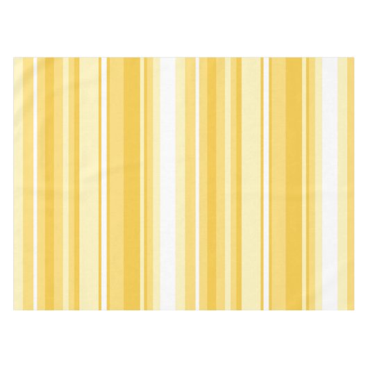 Gelbe Streifen Tischdecke (Vorderseite (Horizontal))