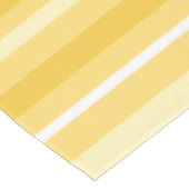 Gelbe Streifen Tischdecke (Schrägansicht)