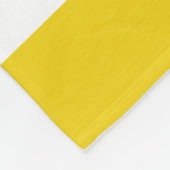 Gelbe Streifen, weiße Streifen, gestreiftes Muster Fleecedecke (Ecke)