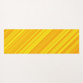 Gelbe Streifen Yogamatte (Rückseite (Horizontal))