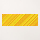Gelbe Streifen Yogamatte (Vorderseite (Horizontal))