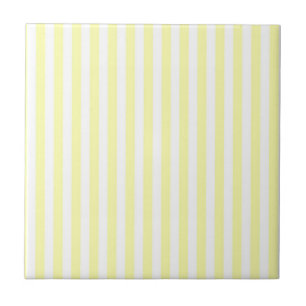 Gelbe Streifenmuster Minimal Moderne Sommer Fliese
