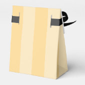 GELBE STRIPE-PATTERN MIT RIBBON-GÜNSTIGKASTE GESCHENKSCHACHTEL (Rückseite)