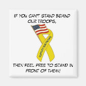 Gelbe Stützleiste.. Magnet (Vorne)