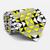 Gelbe Südwestliche Sacred Mountains Krawatte (Gerollt)