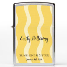 Gelbe Sunshine Hochzeitsbrautjungfer Geschenk