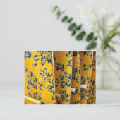 Gelbe Surfbretter in Racks Postkarte (Stehend Vorderseite)