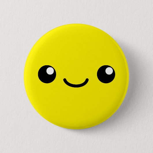 Gelbe Süsse Button (Vorderseite)