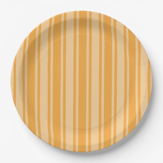 Gelbe Süßigkeiten Pappteller (Vorderseite)