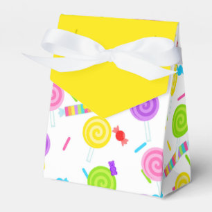 Gelbe Süßigkeiten-Schachteln Geschenkschachtel