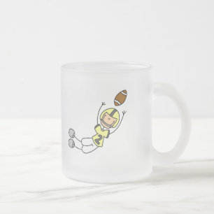Gelbe T-Shirts und Geschenke für Fußballspieler Mattglastasse