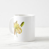 Gelbe Tageslilie Kaffeetasse (Vorderseite Links)