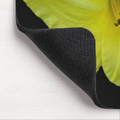 Gelbe Taglilie-Koordinationselemente Mousepad (Ecke)