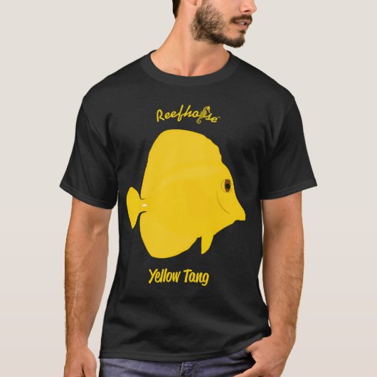 Gelbe Tang T-Shirt (Vorderseite)