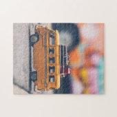 Gelbe Taxifahrt Puzzle (Horizontal)