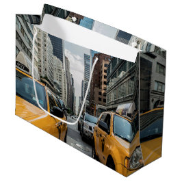 Gelbe Taxis New York Große Geschenktüte