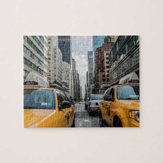 Gelbe Taxis New York Puzzle (Horizontal)