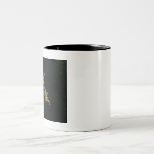 Gelbe Taylilys, Tom Wurl Zweifarbige Tasse (Mittel)