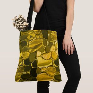 Gelbe Teile oder Gold erscheinen Tasche