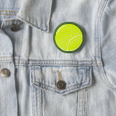 Gelbe Tennisball Button (Beispiel)
