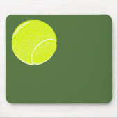 Gelbe Tennisball Mousepad (Vorne)