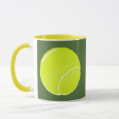 Gelbe Tennisball Tasse (Links)