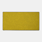 Gelbe texturierte Oberfläche mit wirbelndem Muster Schreibtischunterlage (Vorderseite)