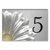 Gelbe Tischnummern (Rückseite)