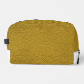 Gelbe Toilettenbeutel Waschbeutel (Vorderseite)