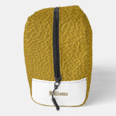 Gelbe Toilettenbeutel Waschbeutel (Rechts)