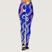 Gelbe Touch Leggings (Rückseite)