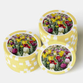 Gelbe Touchs Pokerchips (Stapel)