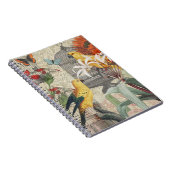 Gelbe tropische Blume Notizblock (Rechte Seite)