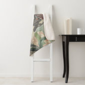 Gelbe tropische Blume Sherpadecke (Beispiel)