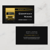 Gelbe Truckfront Bridge im Schwarzwald_Custom4 Visitenkarte (Vorne/Hinten)