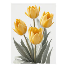 Gelbe Tulip Blume
