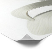 Gelbe Tulip Blume Poster (Ecke)