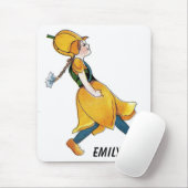 Gelbe Tulip Niedliche Blume Kind Blumenrippe Mousepad (Mit Mouse)