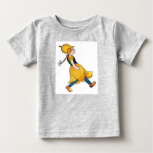 Gelbe Tulip Niedliche Blume Kind Vintages Mädchen Baby T-shirt