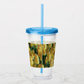 Gelbe Tulips Acryltrinkbecher (Rechts)