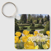 Gelbe Tulips aus Arboretum Volcji Potok Slowenien Schlüsselanhänger (Vorderseite)