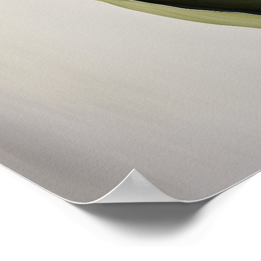 Gelbe Tulips Blume Art Print Poster (Ecke)