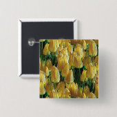 Gelbe Tulips Button (Vorne & Hinten)