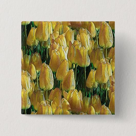 Gelbe Tulips Button (Vorderseite)