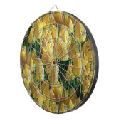 Gelbe Tulips Dartscheibe (Vorderseite rechts)