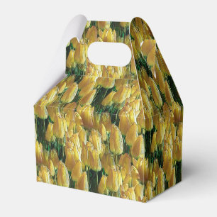 Gelbe Tulips Geschenkschachtel