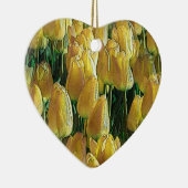 Gelbe Tulips Keramik Ornament (Rechts)