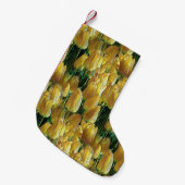 Gelbe Tulips Kleiner Weihnachtsstrumpf (Vorderansicht (hängend))