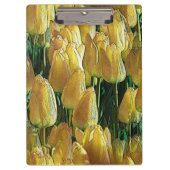 Gelbe Tulips Klemmbrett (Vorderseite)