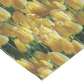Gelbe Tulips Kurzer Tischläufer (Ecke)